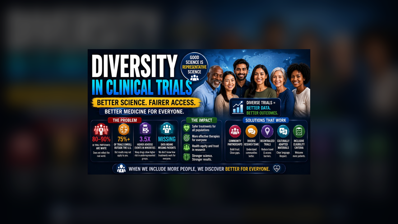 Why Diversity in Clinical Trials Matters video thumbnail