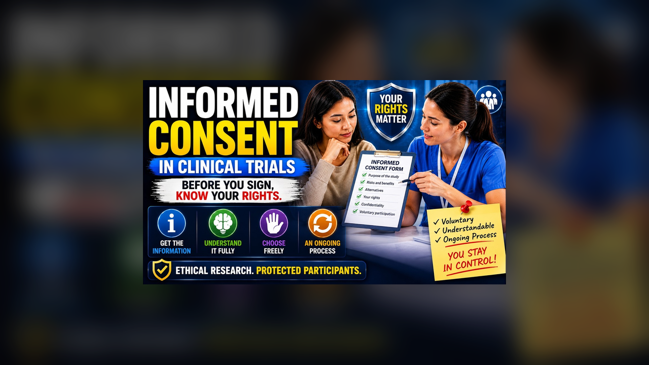 Informed Consent in Clinical Trials video thumbnail